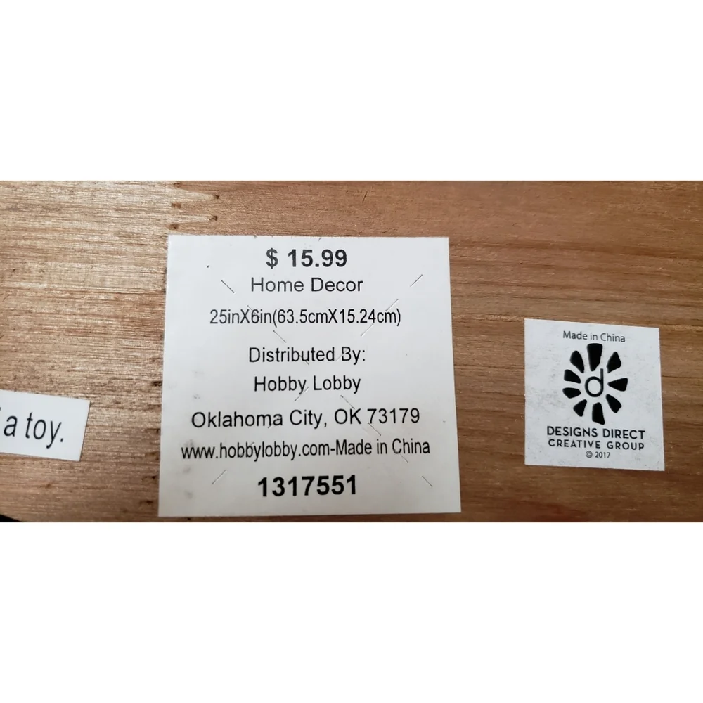 WALL SIGN Wood Coffee Art Decor - Picture 3 of 3